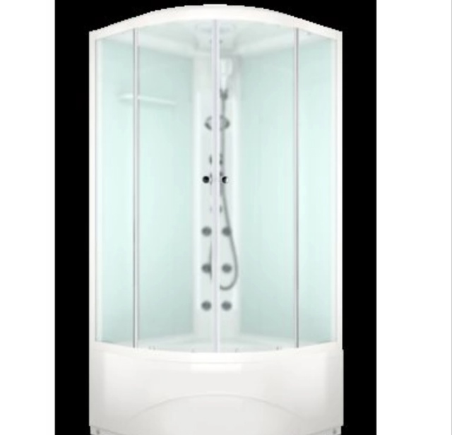 Душ кабина DOMANI-Spa Delight SLIM 99 high С КОРОБКОЙ,высокий